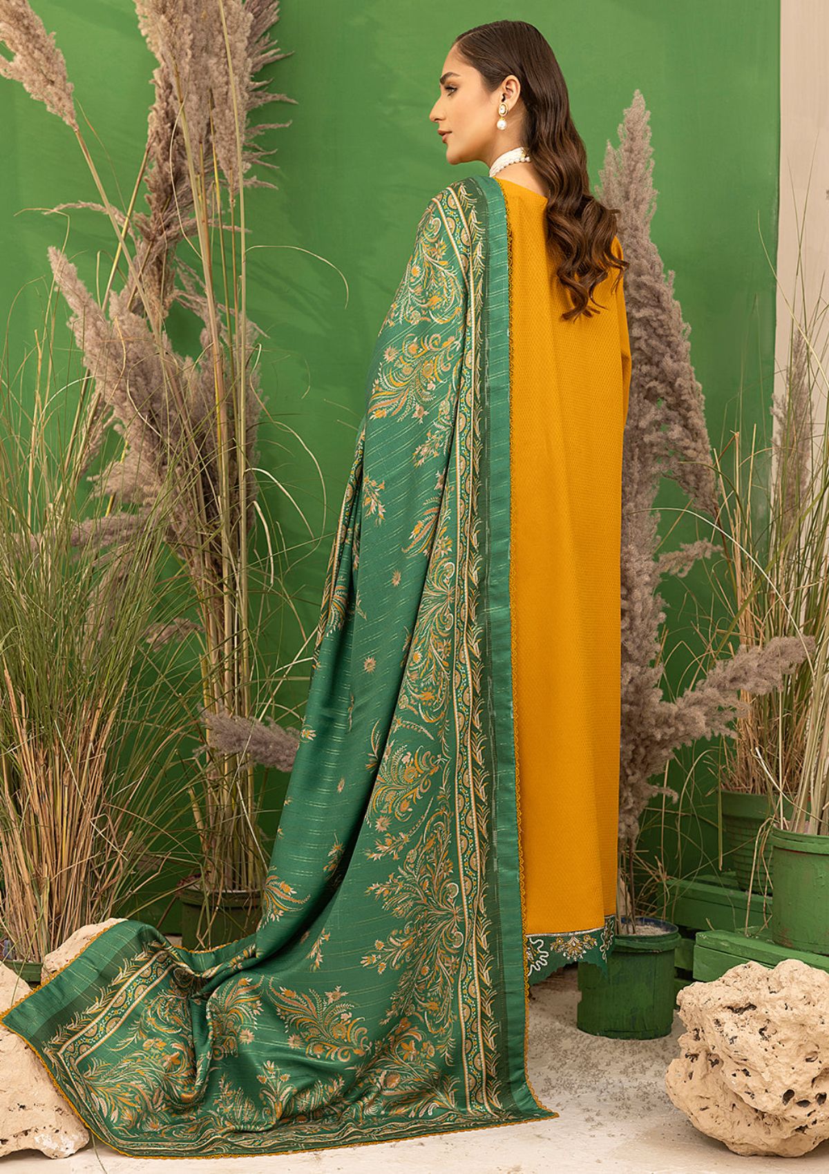 Bin Ilyas Fasana Winter'23 1933 - A - Mohsin Saeed Fabrics