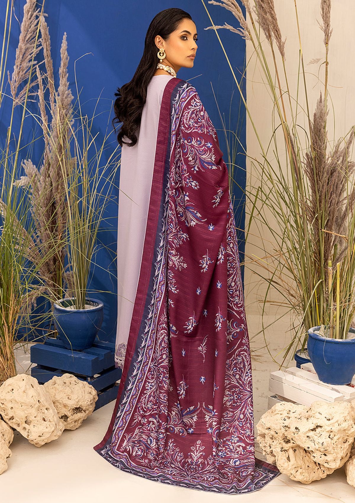 Bin Ilyas Fasana Winter'23 1933 - B - Mohsin Saeed Fabrics