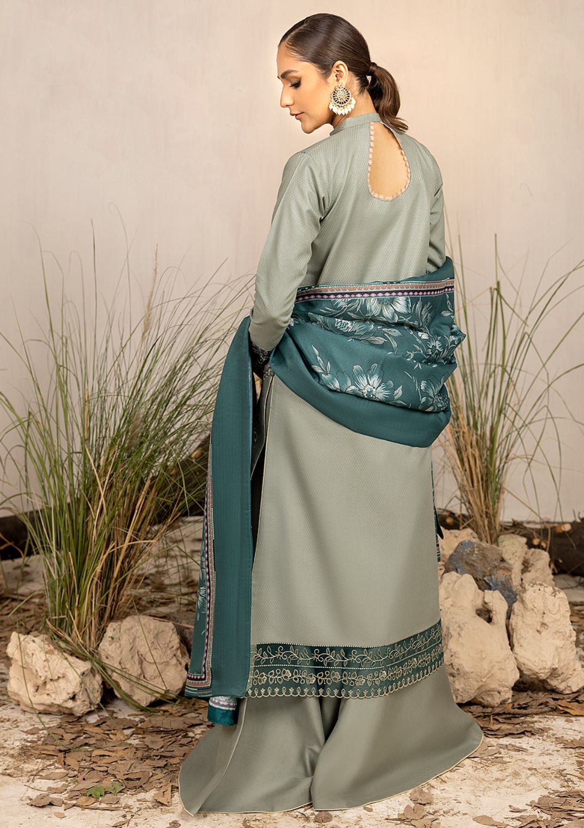 Bin Ilyas Fasana Winter'23 1935 - B - Mohsin Saeed Fabrics