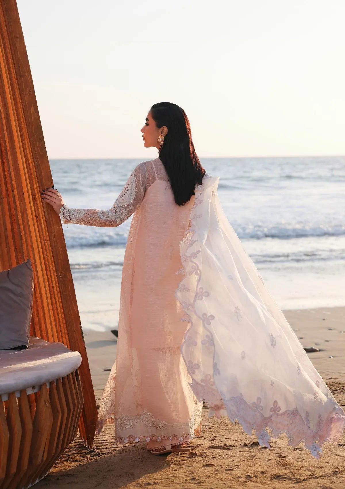 Qalamkar Sahil Luxury Lawn‘26 SA-06 Mahur