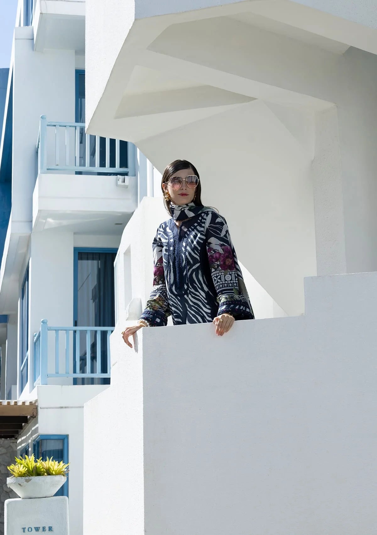 Elaf Santorini Prints Vol-1'26 EPN-3A STARRY NIGHT