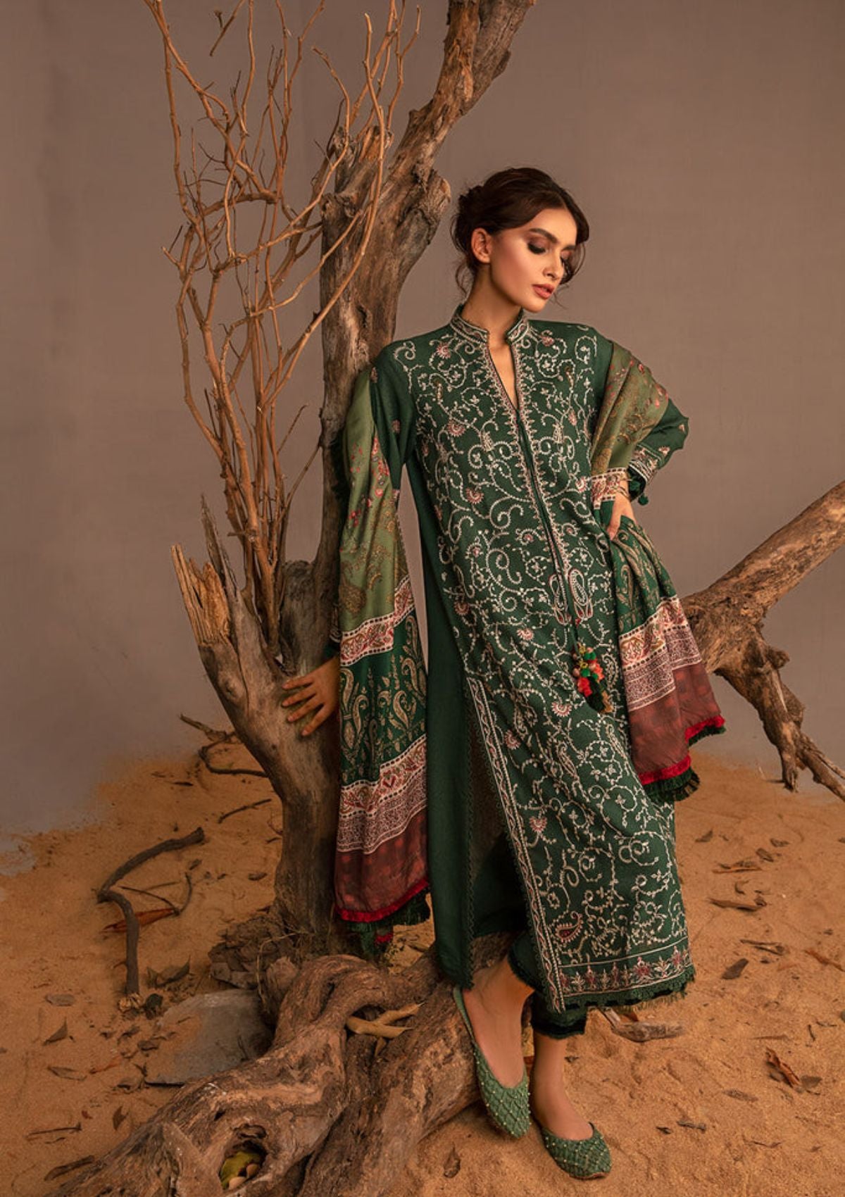 Sobia Nazir Autumn Winter'23 D-01B - Mohsin Saeed Fabrics