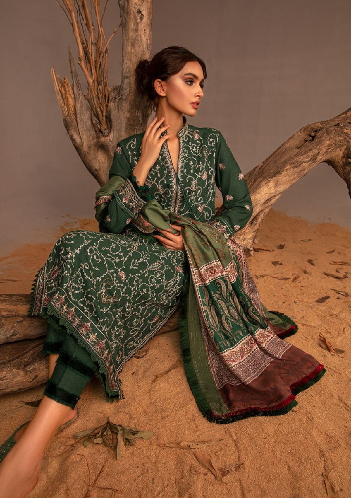 Sobia Nazir Autumn Winter'23 D-01B - Mohsin Saeed Fabrics