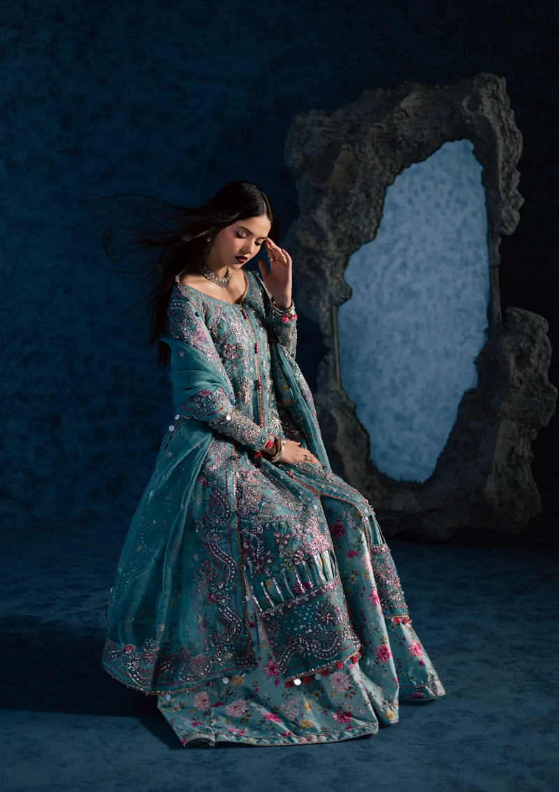 Maria Osama Khan Lamhay Wedding Vol-2'25 D-07 NEELUM