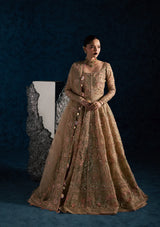 Maria Osama Khan Lamhay Wedding Vol-2'25 D-03 NISBAT