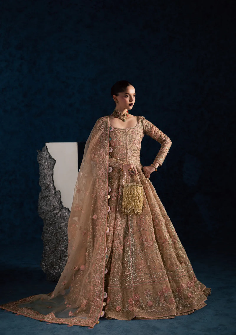 Maria Osama Khan Lamhay Wedding Vol-2'25 D-03 NISBAT