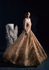 Maria Osama Khan Lamhay Wedding Vol-2'25 D-03 NISBAT