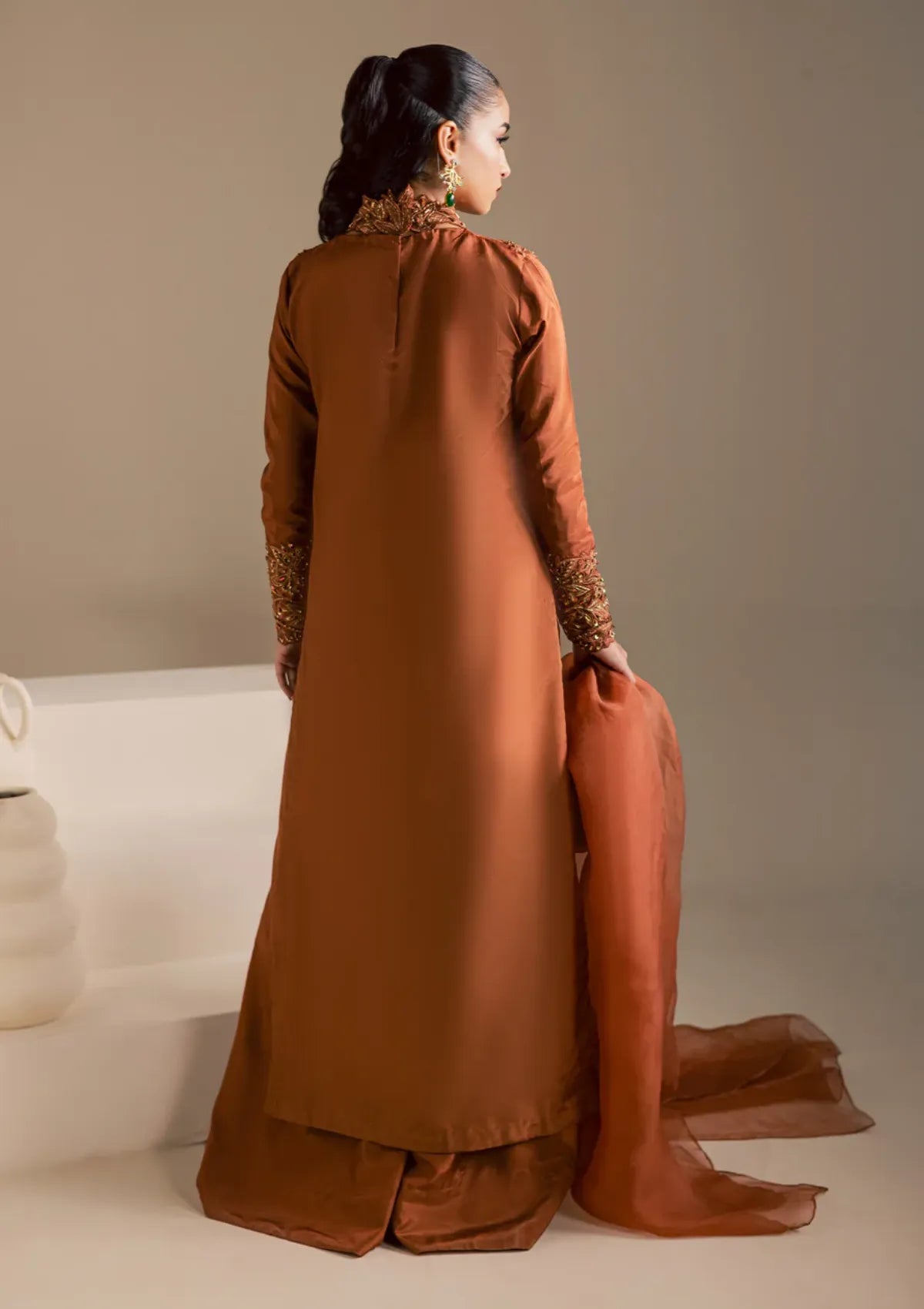 Maria Osama Khan Noir Bliss 2-26' D-06 Coco Dusk