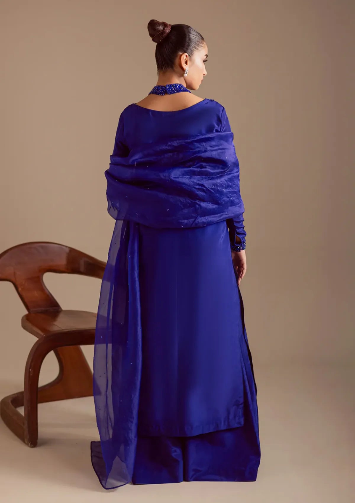 Maria Osama Khan Noir Bliss 2-26' D-05 Majestic Noir