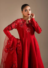 Maria Osama Khan Noir Bliss 2-26' D-08 Scarlet Mirage
