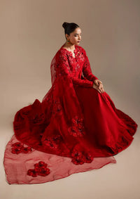 Maria Osama Khan Noir Bliss 2-26' D-08 Scarlet Mirage