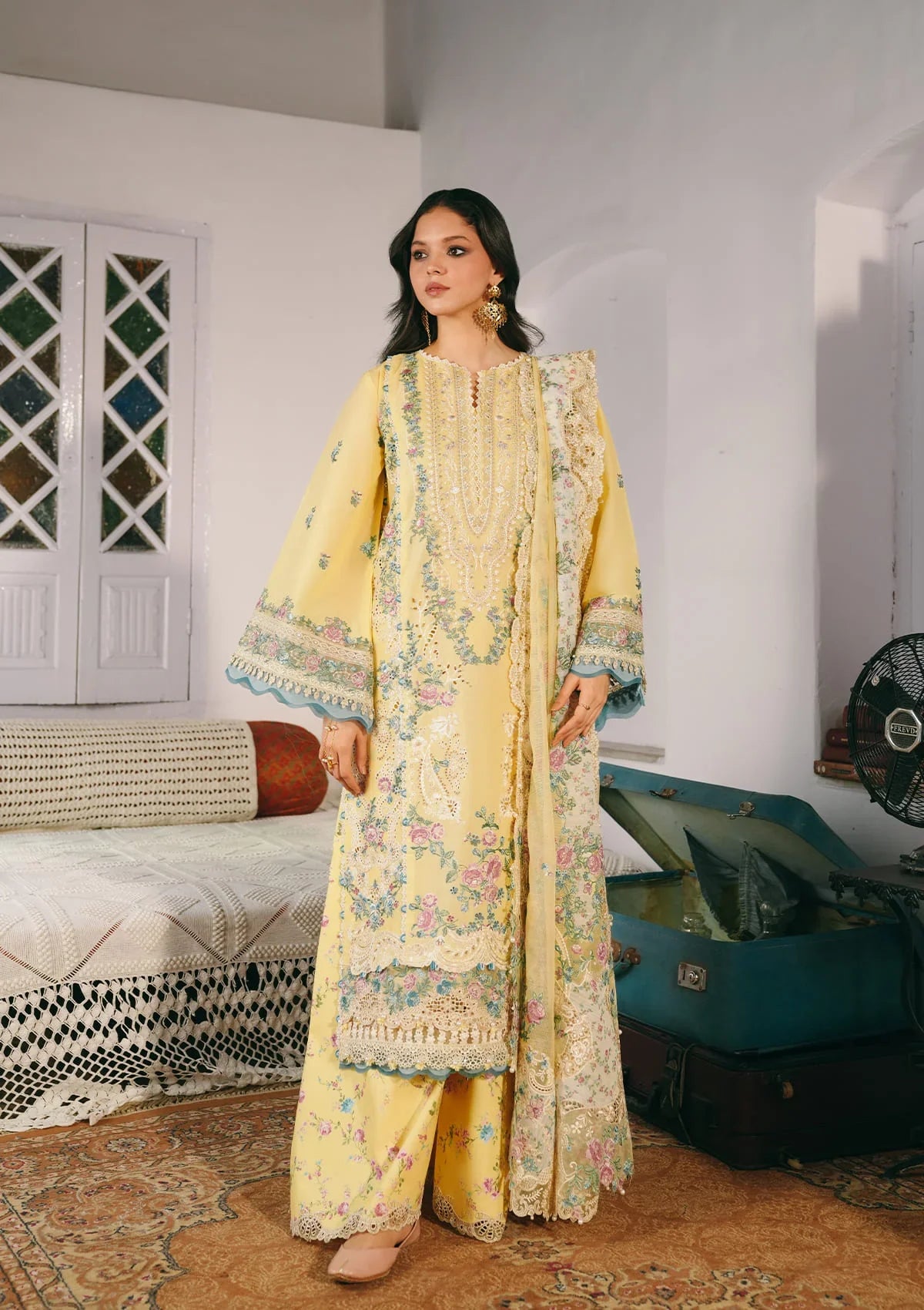 Kahf EK Fasana Luxury Lawn'26 KLB-2B MUSKAAN