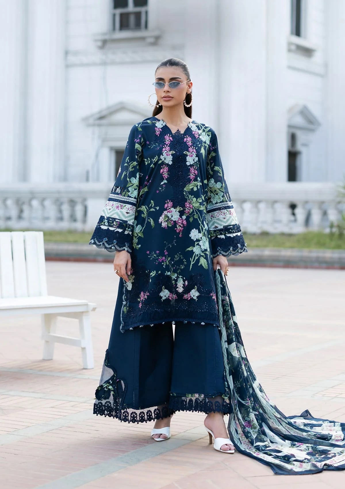 Elaf Signature Emb Prints Vol'II'26 ESG-3A MARIEL