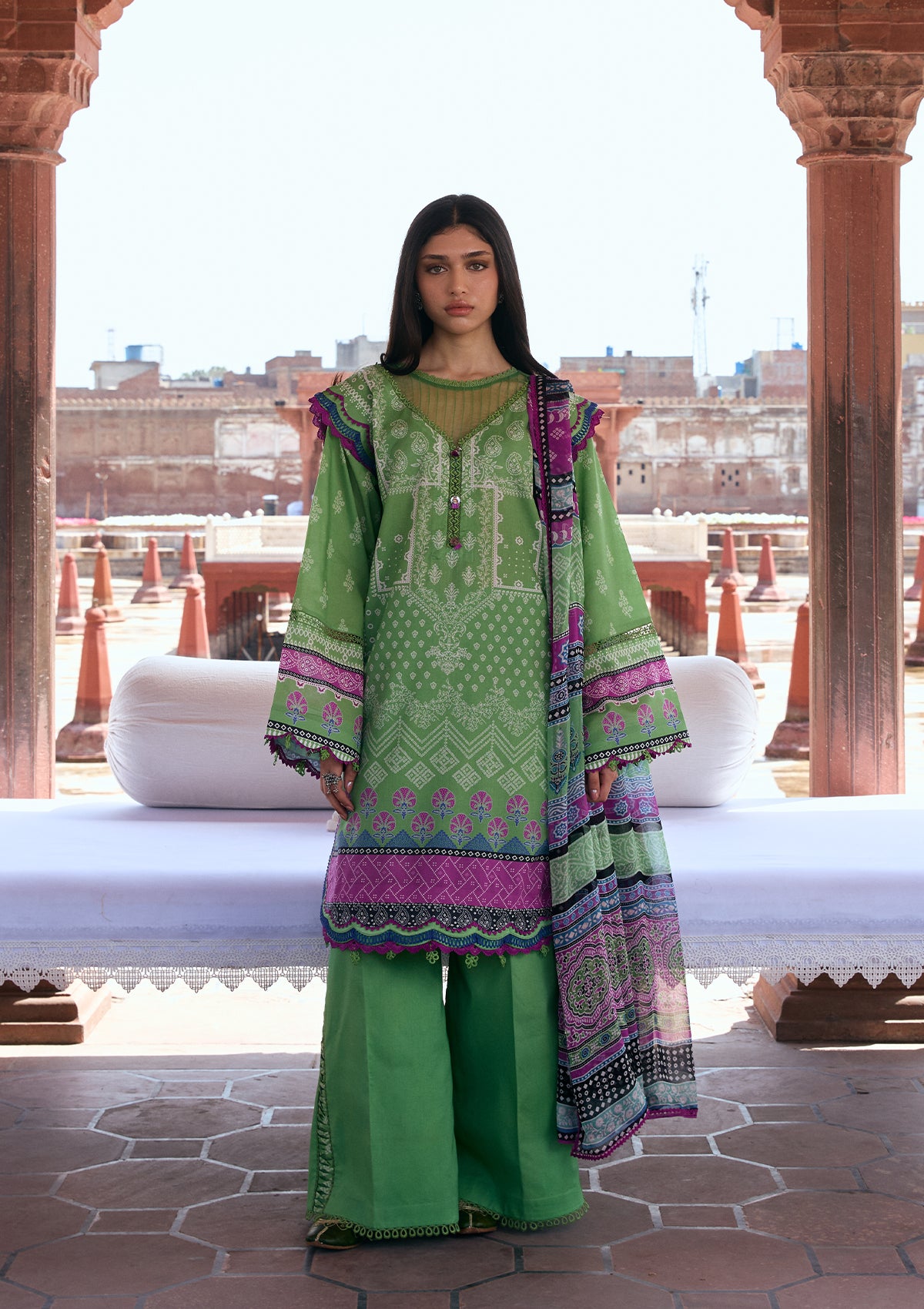 Kahf Prints Lawn'26 KPS-8B RUMI