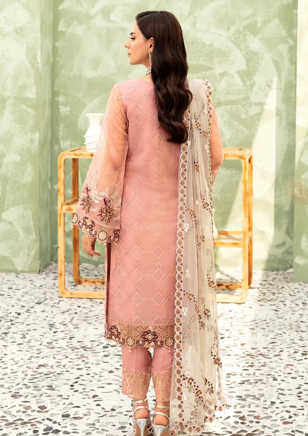 Ramsha Minhal Collection'23 Vol-09 M-903 - Mohsin Saeed Fabrics