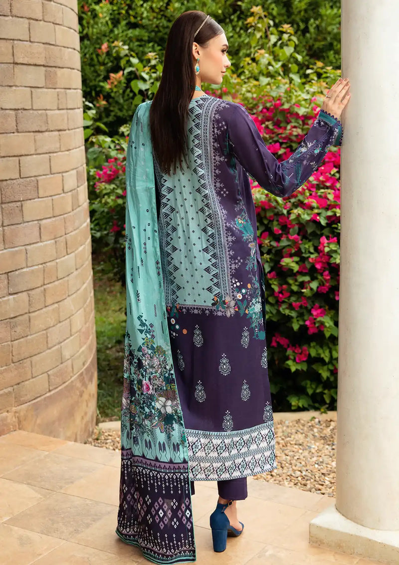 Ramsha Riwayat Emb Lawn'24 Vol-09 Y-904 - Mohsin Saeed Fabrics