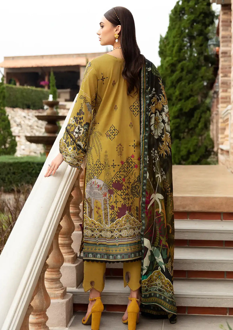 Ramsha Riwayat Emb Lawn'24 Vol-09 Y-910 - Mohsin Saeed Fabrics