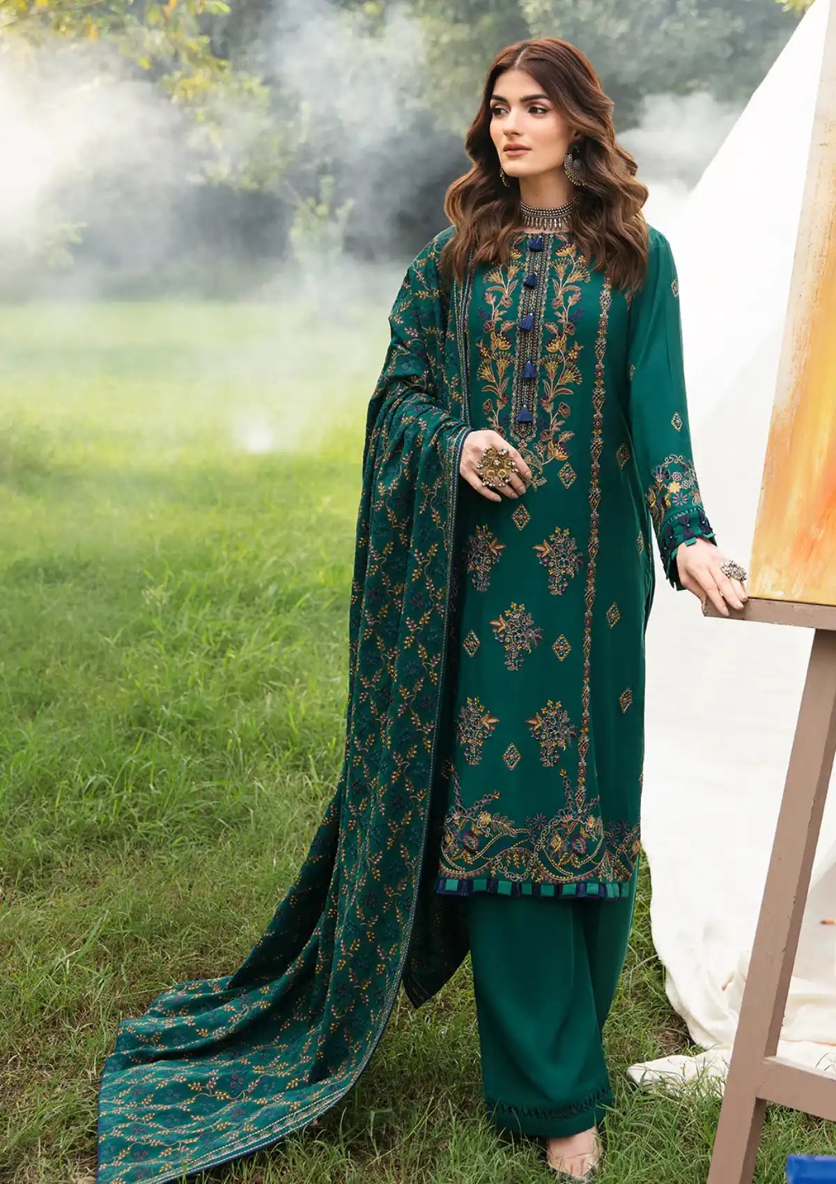 Ramsha Reet Emb Karandi'23 Vol-09 R-903 - Mohsin Saeed Fabrics