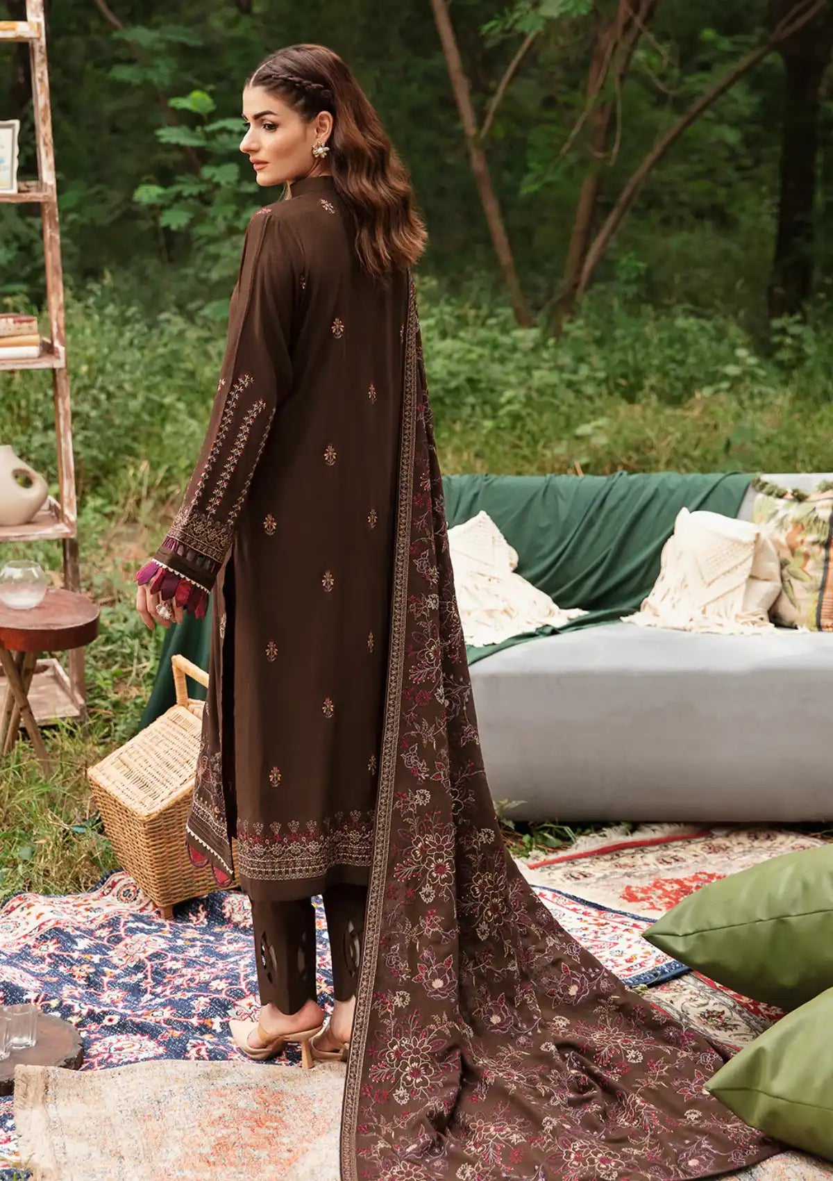 Ramsha Reet Emb Karandi'23 Vol-09 R-908 - Mohsin Saeed Fabrics