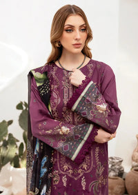 Ramsha Ghazal Emb Lawn'24 Vol-02 G-205 - Mohsin Saeed Fabrics