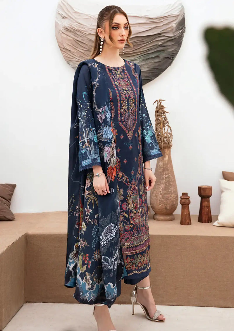 Ramsha Ghazal Emb Lawn'24 Vol-02 G-207