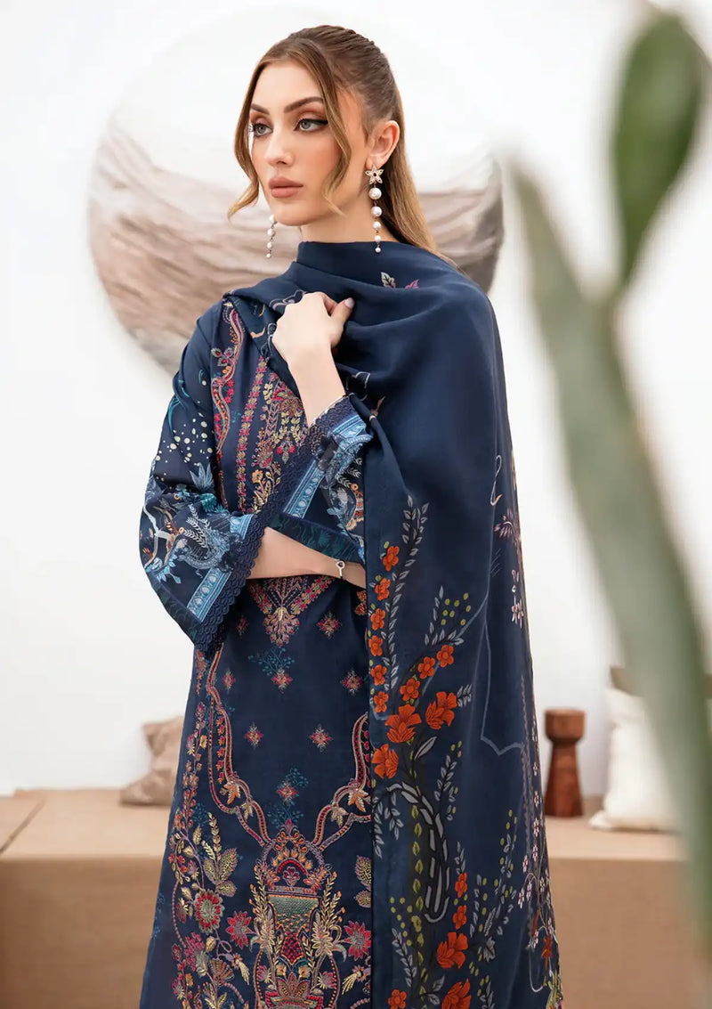 Ramsha Ghazal Emb Lawn'24 Vol-02 G-207