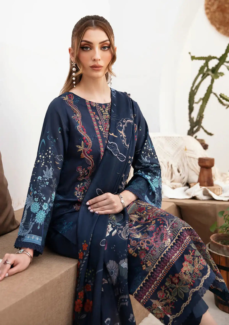 Ramsha Ghazal Emb Lawn'24 Vol-02 G-207