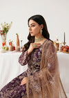 Ramsha Minhal Organza Collection'24 M-1009