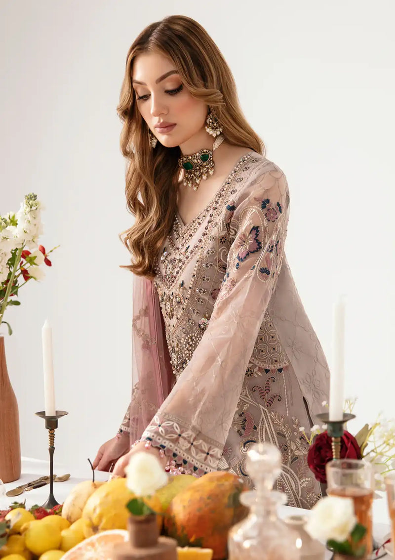 Ramsha Minhal Organza Collection'24 M-1010