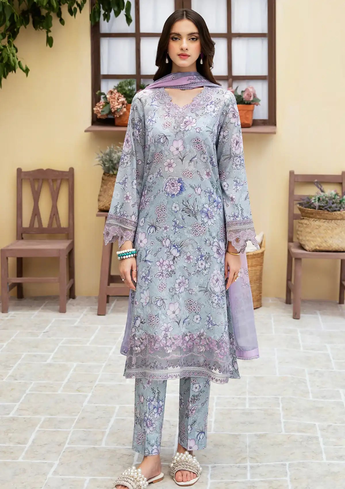 Rangrez By Ramsha'24 Vol-05 N-508 - Mohsin Saeed Fabrics