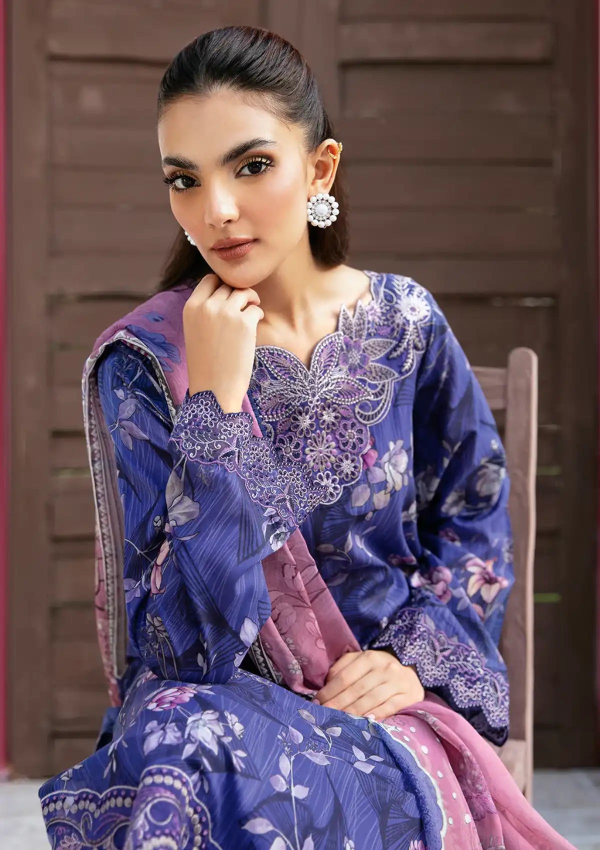 Rangrez By Ramsha'24 Vol-05 N-509 - Mohsin Saeed Fabrics