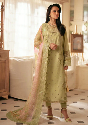 Nureh Maya Embroidered Lawn'24 NS-143 - Mohsin Saeed Fabrics