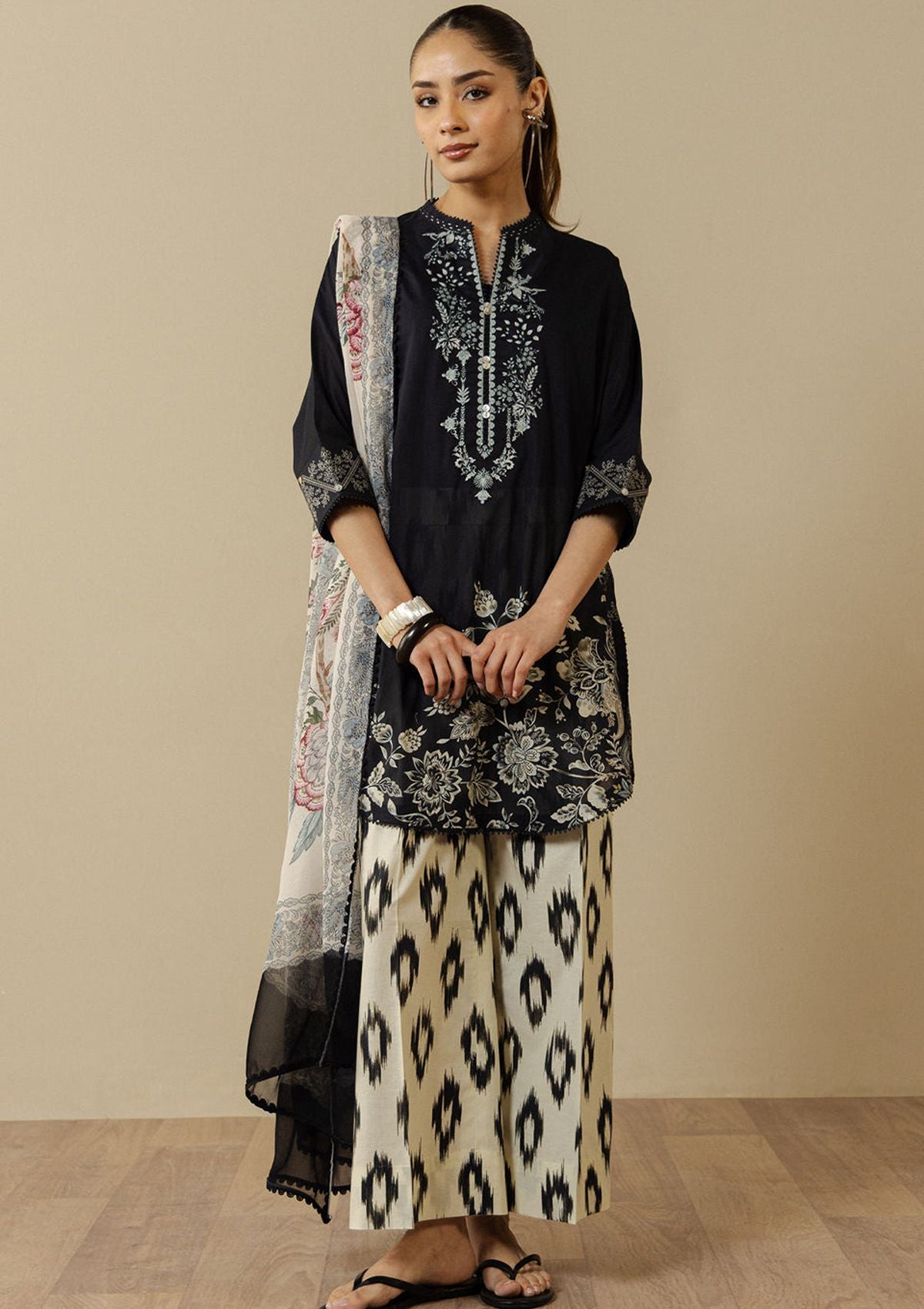 Coco by Zara Shahjahan Prints Drop III'26 D-10B Cassia