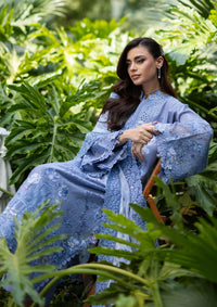 Elaf Luxury Lawn Vol-2'26 ELQ-2B LAVENDER LUXE