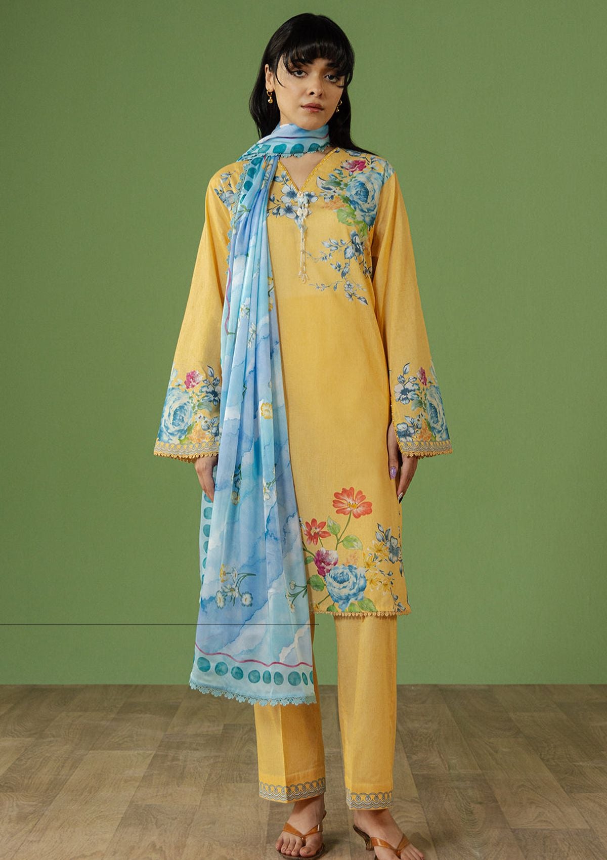 Coco by Zara Shahjahan Prints Drop III'26 D-4B Celene