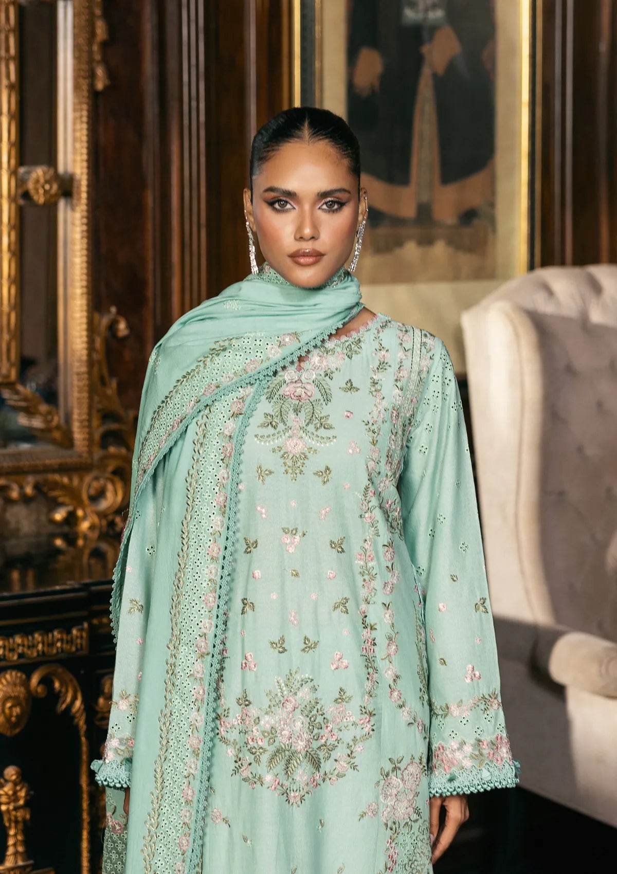 Elaf Luxury Winter'25 EWK-5B Florazure