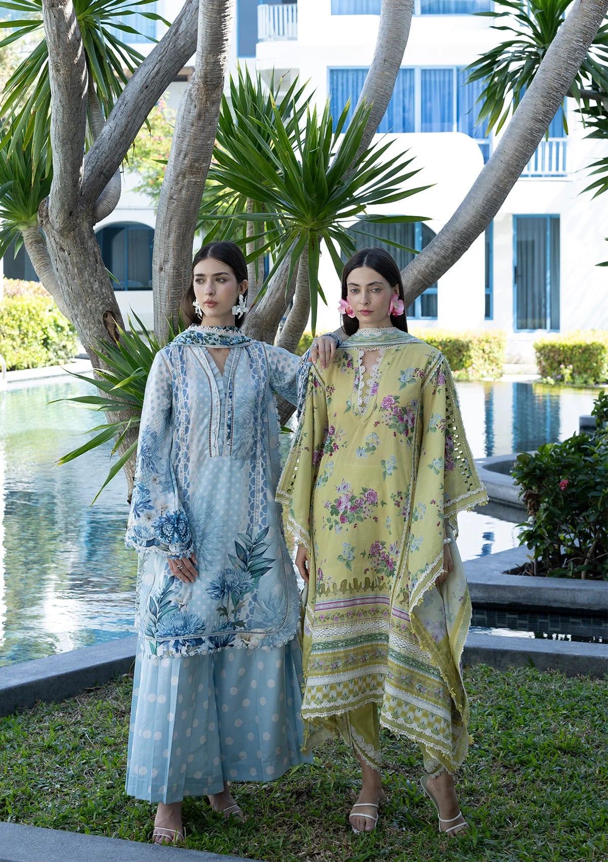 Elaf Santorini Prints Vol-1'26 EPN-4A AVOCADO