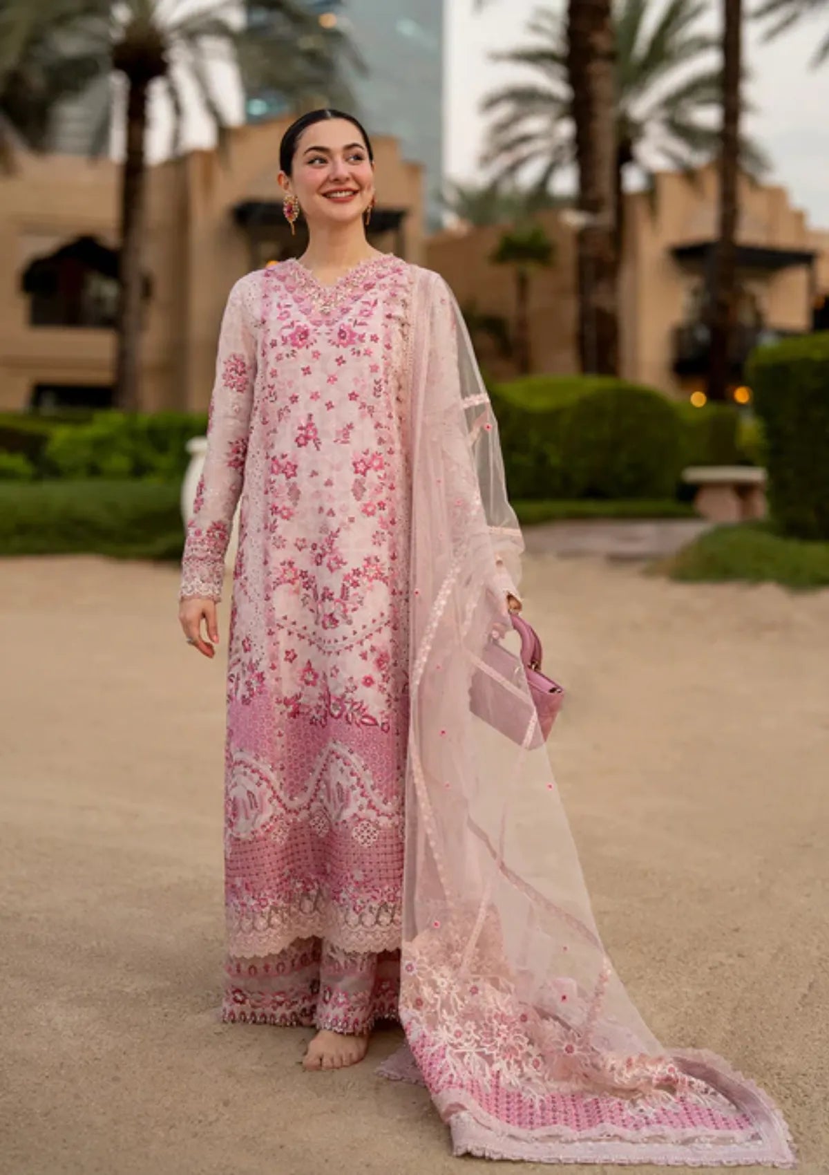 Faiza Saqlain Aya Luxury Lawn'26 D-08 LAMIJA