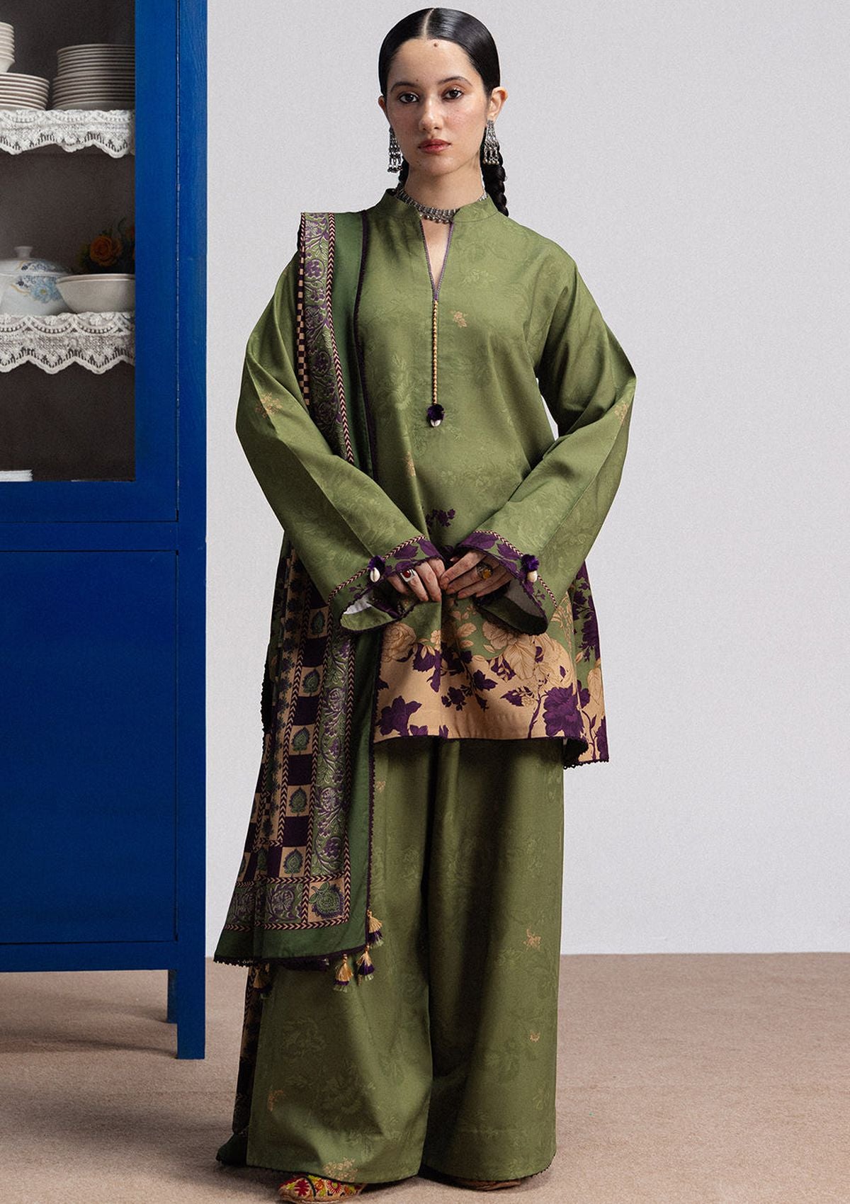 Zara Shahjahan Coco Prints Vol-04'26 Iris-8B