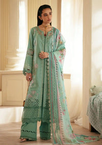 Nureh Maya Embroidered Lawn'24 NS-144 - Mohsin Saeed Fabrics