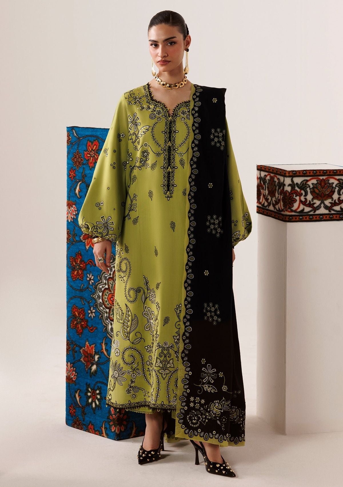 Qalamkar Qline Linen'26 QLW-01 AMARAH
