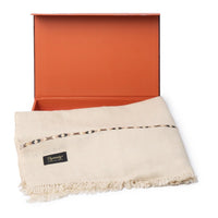 Lux Woolen Shawl By Dynasty D-2 - Skin