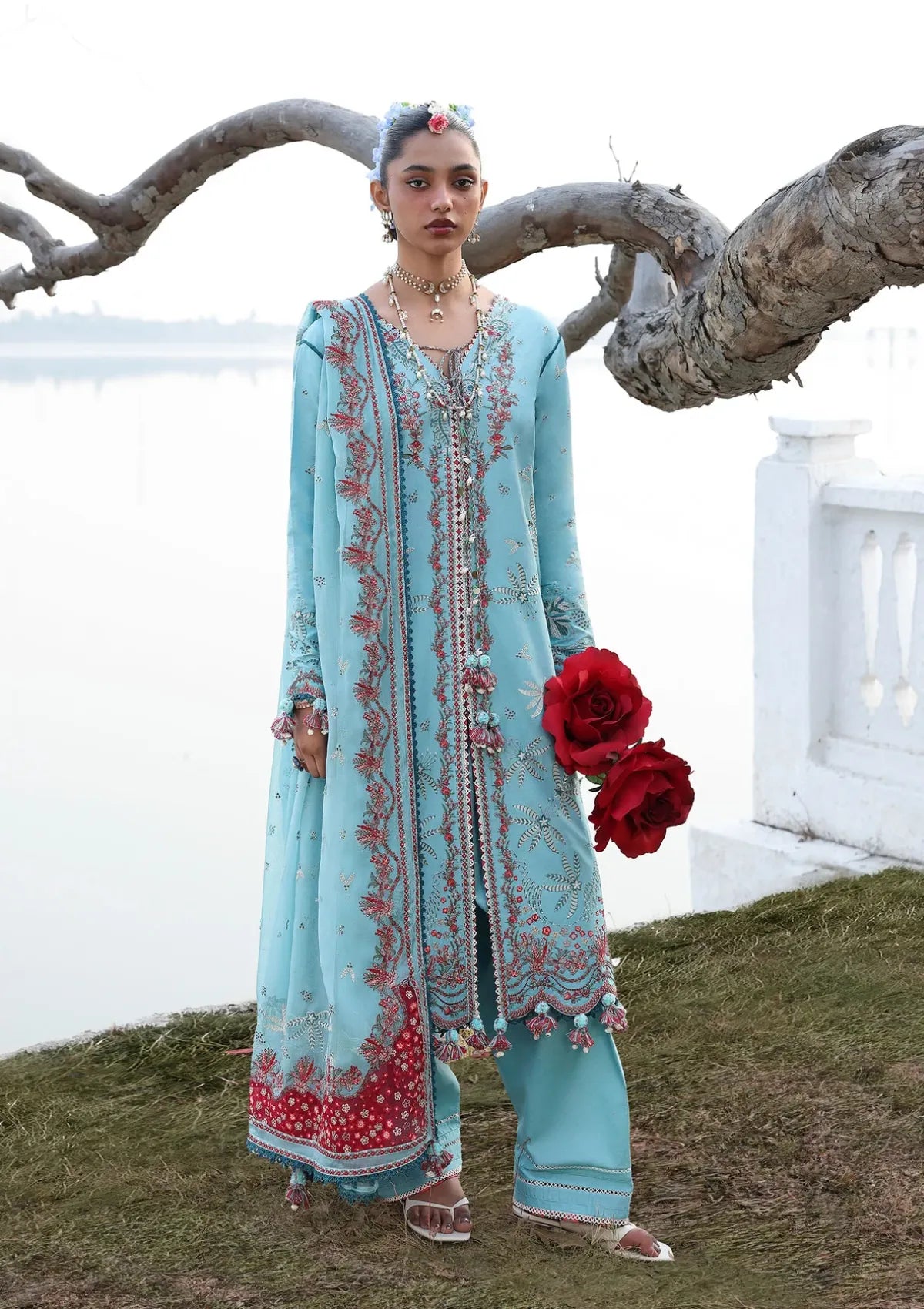 Hussain Rehar Luxury Lawn Eid Edit'26 -Sepher
