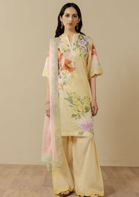 Coco by Zara Shahjahan Prints Drop III'26 D-3B Avena