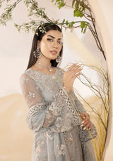 Lavish Pareesa Luxury Chiffon'24 D-04 PEARL RIVER
