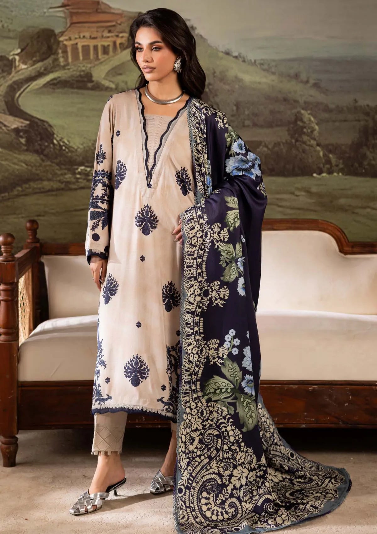 mohsin-saeed-fabrics-is-selling-online-and-in stores-Luxury-daily-wear-wedding-wear-formal-wear-in-budgeted-price.This-product-is-from-nureh-signature-printed-linen25-sp-176-is-available-on-Mohsin-saeed-fabrics-website.