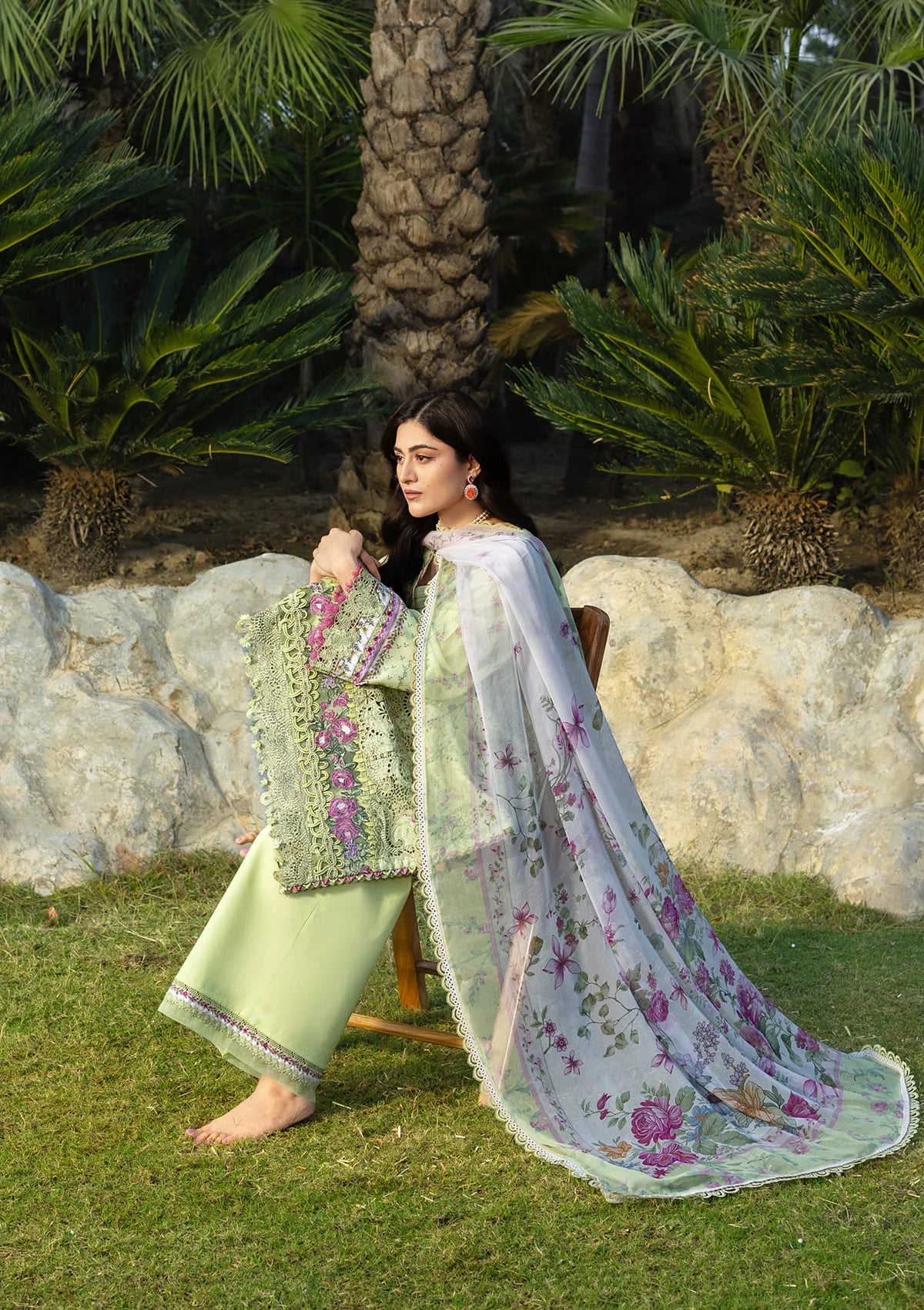 Elaf Chikankari Prints'26 D-2A