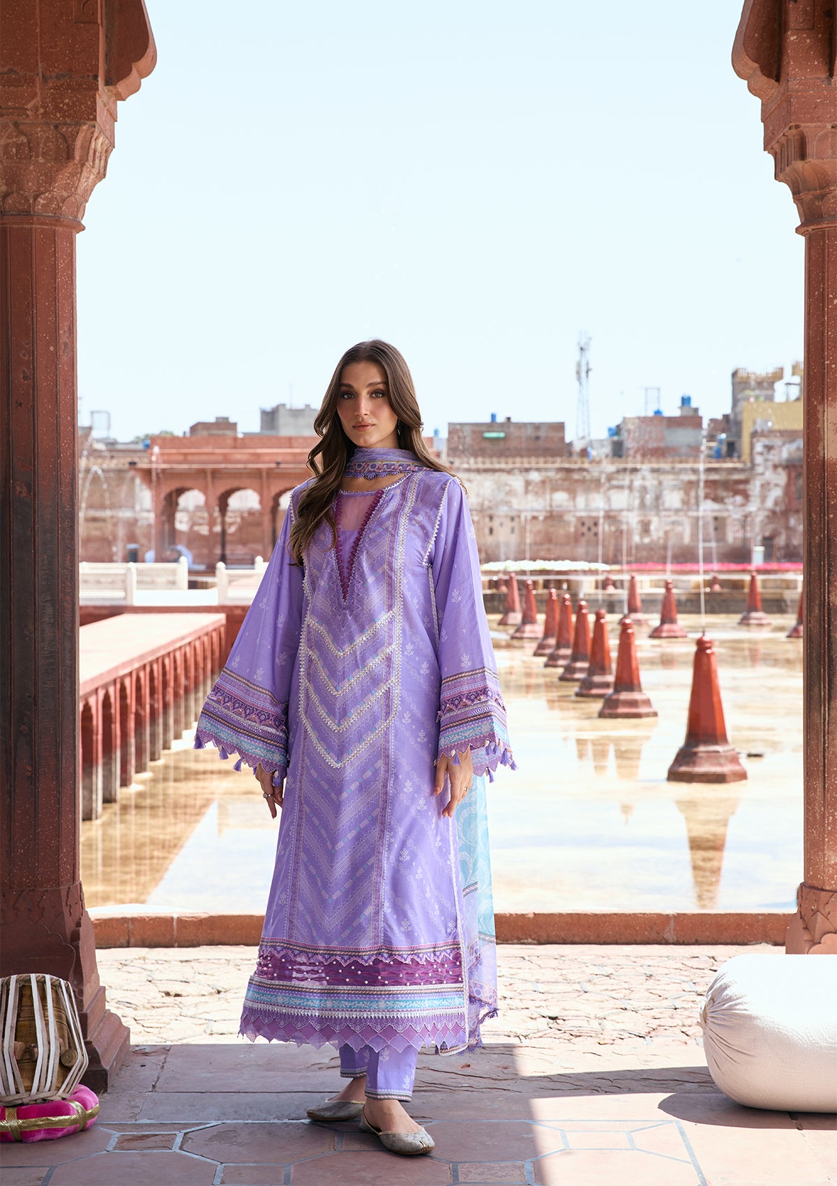 Kahf Prints Lawn'26 KPS-6A NAJAM