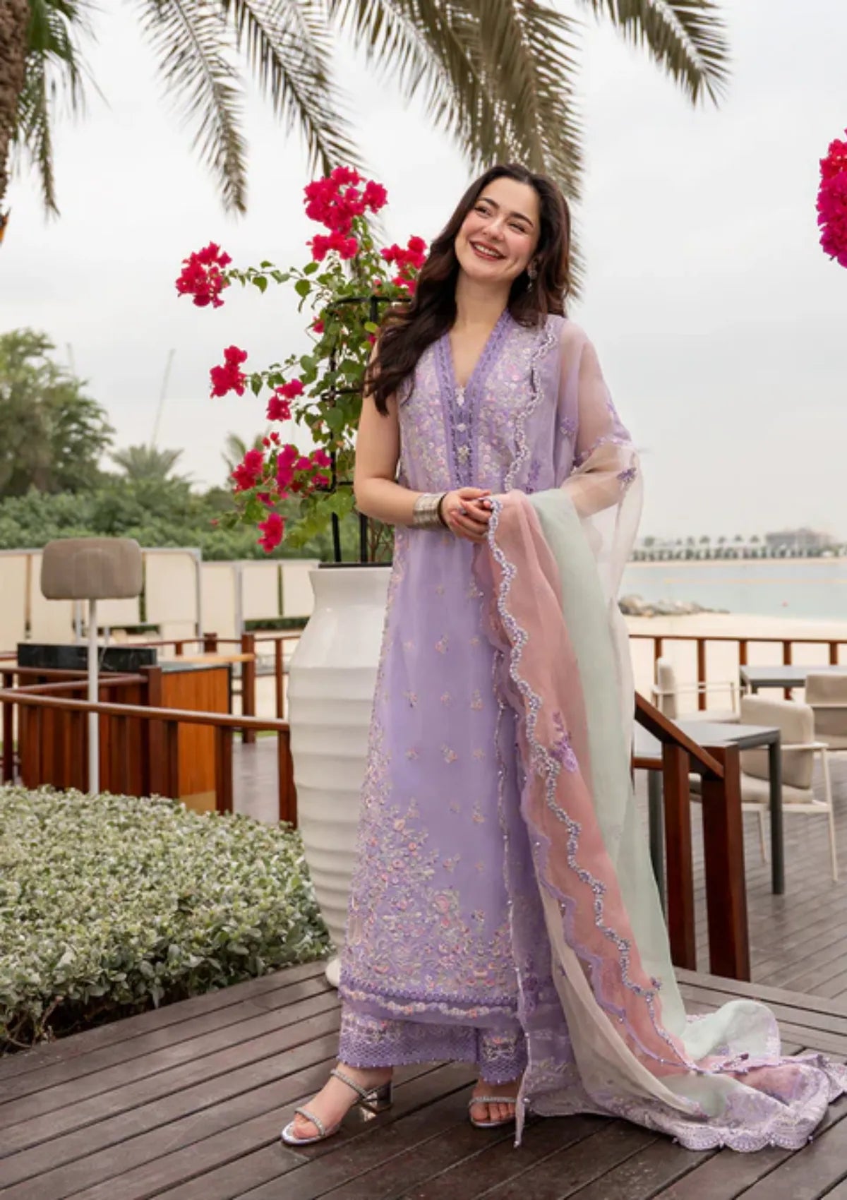 Faiza Saqlain Aya Luxury Lawn'26 D-06 SUELA