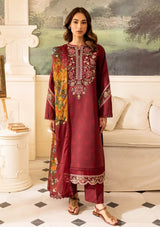 Farasha Seraya Emb Lawn'24 D-03 AMY - Mohsin Saeed Fabrics